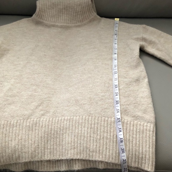 William Rast Beige Turtleneck Sweater - Picture 7 of 10